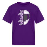 It's Not Over | Youth T-Shirt - purple