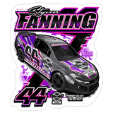 Styven Fanning | 2026 | Kiss-Cut Vinyl Decal 2 - white matte