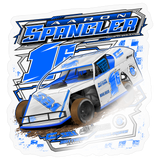 Aaron Spangler | 2026 | Kiss-Cut Vinyl Decal 2 - transparent glossy