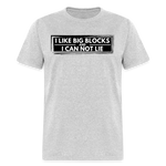 I Like Big Blocks | FSR Merch | Adult T-Shirt - heather gray