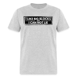 I Like Big Blocks | FSR Merch | Adult T-Shirt - heather gray