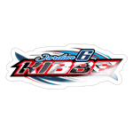 Jordan Kibbe | 2024 |  Kiss-Cut Vinyl Decal 2 - white glossy