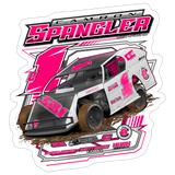 Camron Spangler | 2026 | Kiss-Cut Vinyl Decal 2 - white matte