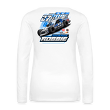 Derek Robbie | 2026 | Women's LS T-Shirt - white