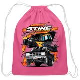 Stine Racing | 2025 | Cotton Drawstring Bag - pink