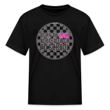 Born to Race Circle | Pink | Youth T-Shirt - black
