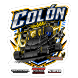 Javian Colon | 2026 | Kiss-Cut Vinyl Decal 2 - white matte