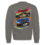 Mackey Racing | 2025 | Adult Crewneck Sweatshirt - asphalt gray