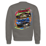 Mackey Racing | 2025 | Adult Crewneck Sweatshirt - asphalt gray