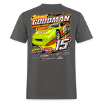 James Goodman | 2025 | Adult T-Shirt - charcoal