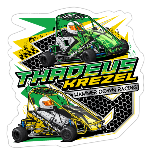 Thadeus Krezel | 2024 | Kiss-Cut Vinyl Decal 2