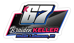 Braiden Keller | 2024 | Kiss-Cut Vinyl Decal