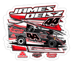 James Deisz | 2024 | Kiss-Cut Vinyl Decal 2