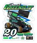 David Greenslit | 2025 | Kiss-Cut Vinyl Decal 2