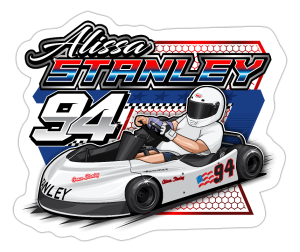 Alissa Stanley | 2024 | Kiss-Cut Vinyl Decal 2