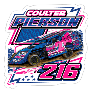 Coulter Pierson | 2024 | Kiss-Cut Vinyl Decal 2