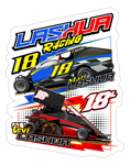 Lashua Racing | 2024 | Kiss-Cut Vinyl Decal 2