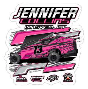 Jennifer Collins | 2024 | Kiss-Cut Vinyl Decal 2