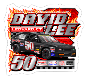 David Lee | 2024 | Kiss-Cut Vinyl Decal 2