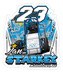 Ian Starkey | 2024 | Kiss-Cut Vinyl Decal 2