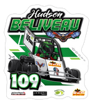 Hudson Beliveau | 2024 | Kiss-Cut Vinyl Decal 2