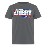 James Dale | Embry Racing | 2026 | Adult T-Shirt - charcoal