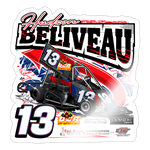 Hudson Beliveau | 2025 |  Kiss-Cut Vinyl Decal 2 - white glossy