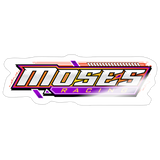 Moses Racing | 2026 | Kiss-Cut Vinyl Decal - white glossy