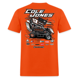 Cole Jones | 2025 | Adult T-Shirt - orange
