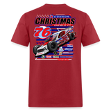 Connor Christmas | 2026 | Adult T-Shirt - dark red