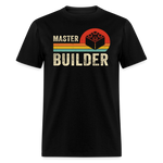 Master Builder Brick Building Game Shirt - black