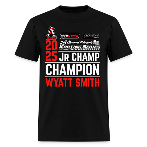 Wyatt Smith | Champion | 2025 | Adult T-Shirt - black
