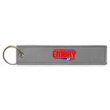 Embry Racing | 2026 | Jet Tag Keychain - gray