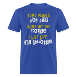 Live Life Full Throttle | FSR Merch | Adult Shirt - royal blue