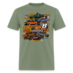 Midwest Figure 8 | 2025 | Adult T-Shirt (Front Only) - military green