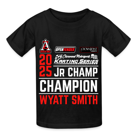 Wyatt Smith | Champion | 2025 | Youth T-Shirt - black
