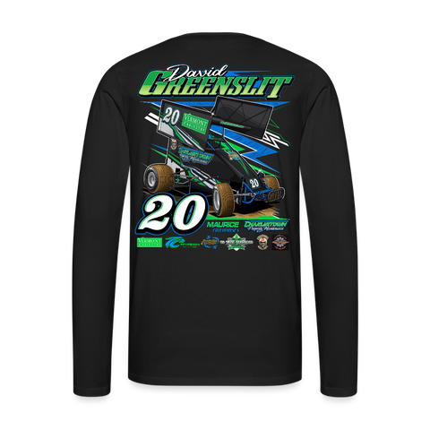 David Greenslit | 2025 | Adult LS T-Shirt - black