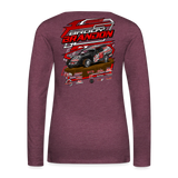 Brody Brandon | 2026 | Women's LS T-Shirt - heather burgundy