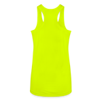 That Girl Runs On Stars Stripes & Speed | Women's Tank - neon yellow