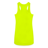 That Girl Runs On Stars Stripes & Speed | Women's Tank - neon yellow