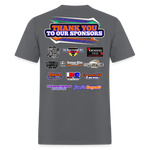 Pist-N-Broke Motorsports | 2025 | Adult T-Shirt - charcoal