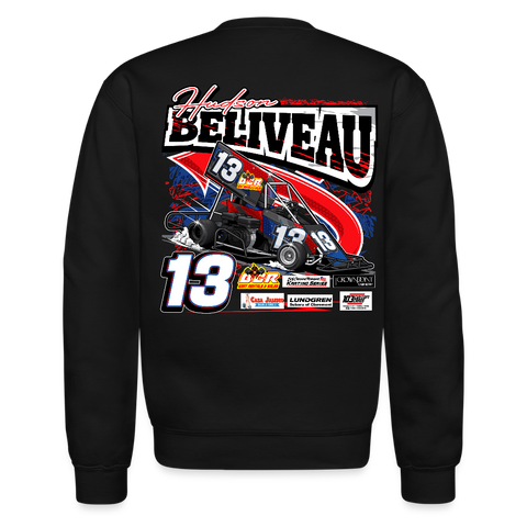 Hudson Beliveau | 2025 | Adult Crewneck Sweatshirt - black