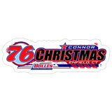 Connor Christmas | 2026 | Kiss-Cut Vinyl Decal - white matte