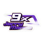 Jerry Manns | 2025 |  Kiss-Cut Vinyl Decal - transparent glossy