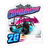 Payton Chambers | 2025 |  Kiss-Cut Vinyl Decal 2 - white glossy