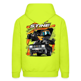 Stine Racing | 2025 | Adult Hoodie - safety green