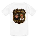 Jim Fields 46 | 2026 | Youth T-Shirt - white