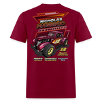 Nicholas Massirio | 2025 | Adult T-Shirt - burgundy