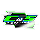 C & S Racing | 2026 | Kiss-Cut Vinyl Decal - transparent glossy