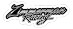 Zimmerman Racing | 2023 | Kiss-Cut Vinyl Decal